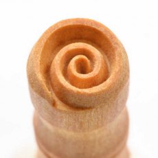 Small Debossed Spiral MKM Stamp