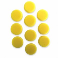 Synthetic Round Curved Edged Sponge 7.6cm