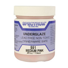 Spectrum Medium Pink Underglaze