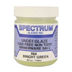 Spectrum Bright Green Underglaze