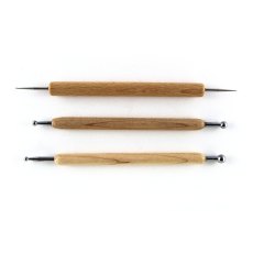 Wooden Double Ended Ball Tools