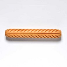 MKM Herringbone Pattern Wooden Hand Roller HR-62