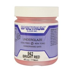 Spectrum Bright Red Underglaze