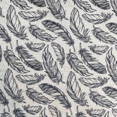 Feathers Underglaze Transfer Sheet - Black