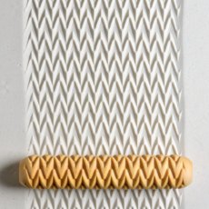 MKM ZigZag Wooden 12cm BIG Hand Roller BHR-02