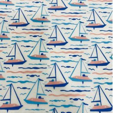 Sailboats Underglaze Transfer Sheet
