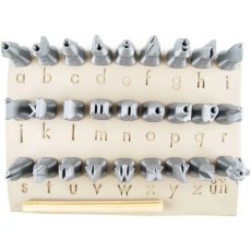 Lowercase Futura Alphabet Letter Stamps