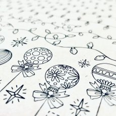 Holiday Lights Underglaze Transfer Sheet