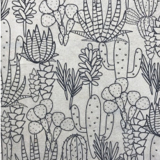 Cacti Underglaze Transfer Sheet