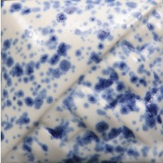 Blue Splatterware Mayco Stoneware Glaze