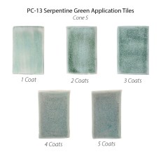 Serpentine Green Amaco Potters Choice Glaze