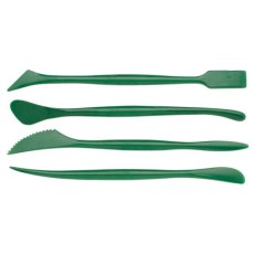 Plastic Pottery Modelling Tool Set Of 4