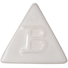 Shiny White Stoneware Glaze