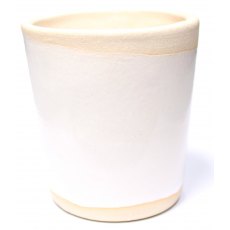 BPS White Shiny Stoneware Brush On Glaze