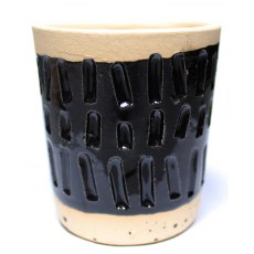 BPS Badger Island Black Stoneware Brush On Glaze