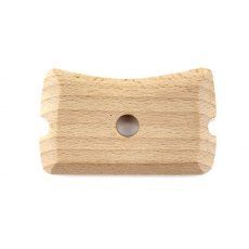 Box Wood Rib Flat Concave With Notches