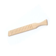 Ribbed Wooden Paddle