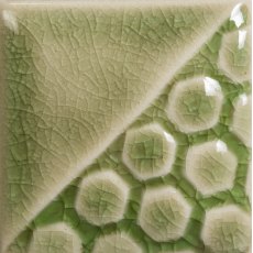 Mayco Green Tea Crackle Glaze