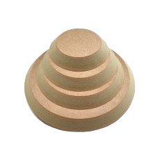Circular Water Resistant MDF Drape Moulds
