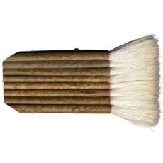Chinese Pottery Pipe Brush 8 Pipes