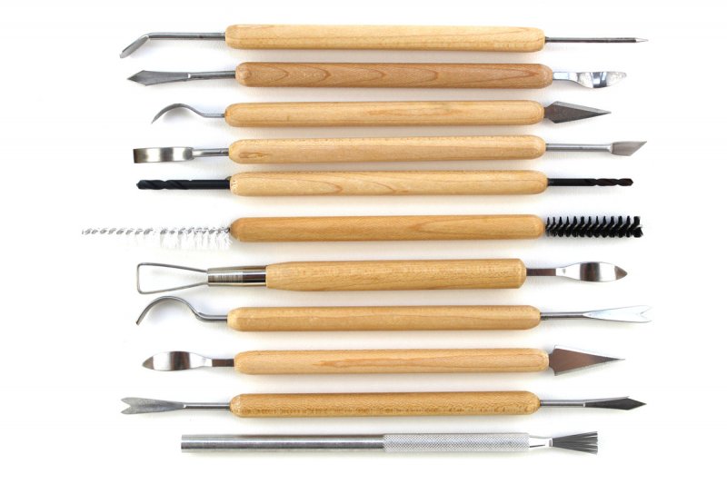 Finishing Sgraffito Pottery Tools Set Of 11 Finishing Sgraffito Pottery Tools Set Of 11