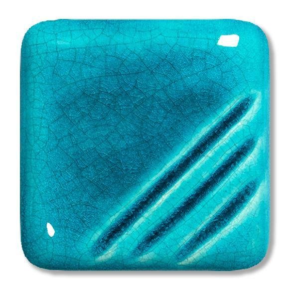 TerraColor Turquoise Crackle Earthenware Brush On Glaze FG1056 TerraColor Turquoise Crackle Earthenware Brush On Glaze FG1056