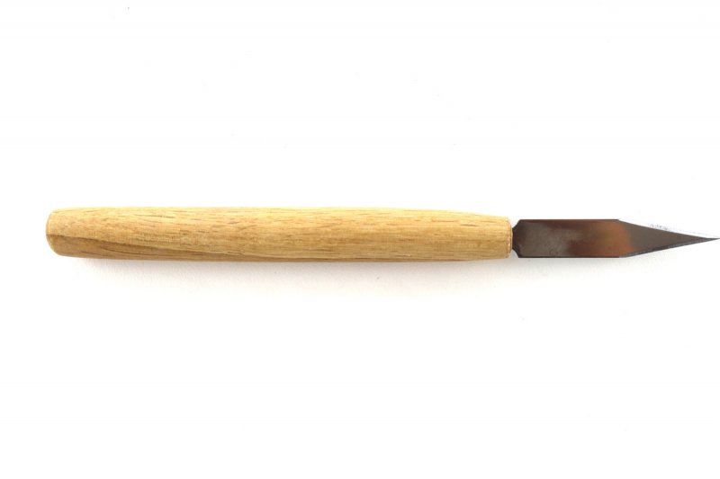 Wooden Handled Potters Throwing Knife Wooden Handled Potters Throwing Knife