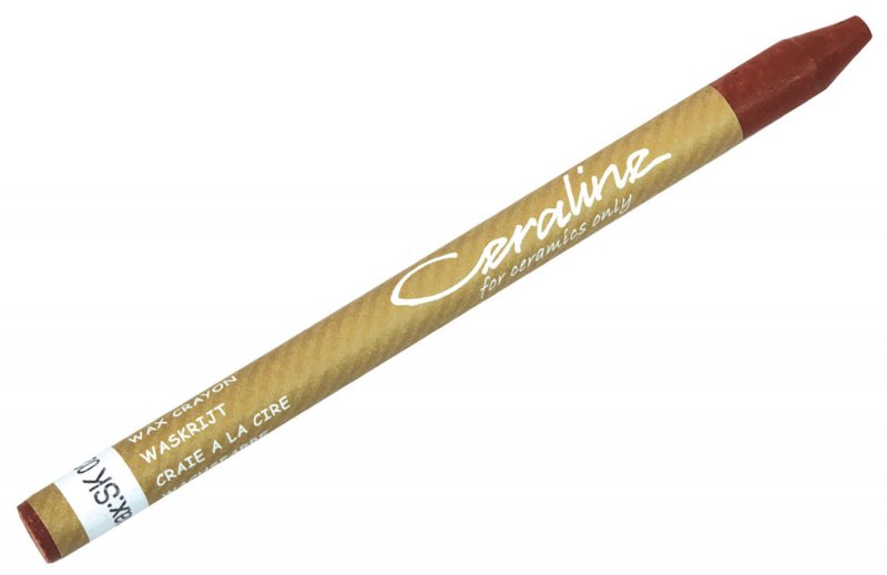 Red Ceraline Wax Crayon Stoneware 1270C Red Ceraline Wax Crayon Stoneware 1270C