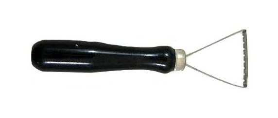 Strip Tool Single Ended Triangle Serrated Strip Tool Single Ended Triangle Serrated