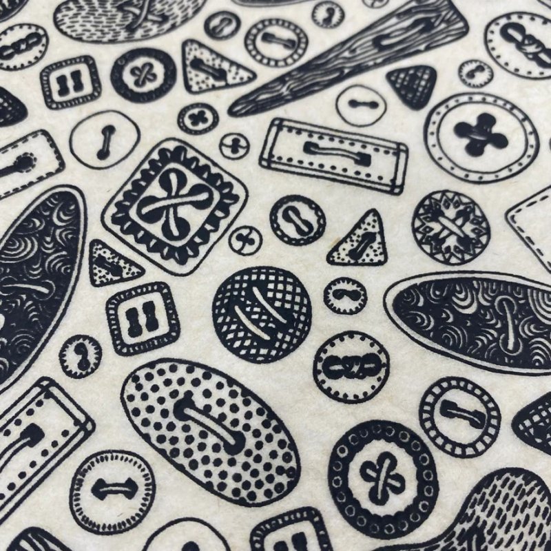 Buttons Underglaze Transfer Sheet Buttons Underglaze Transfer Sheet