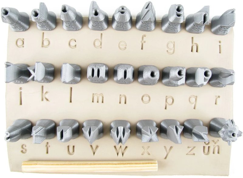 Lowercase Futura Alphabet Letter Stamps Lowercase Futura Alphabet Letter Stamps