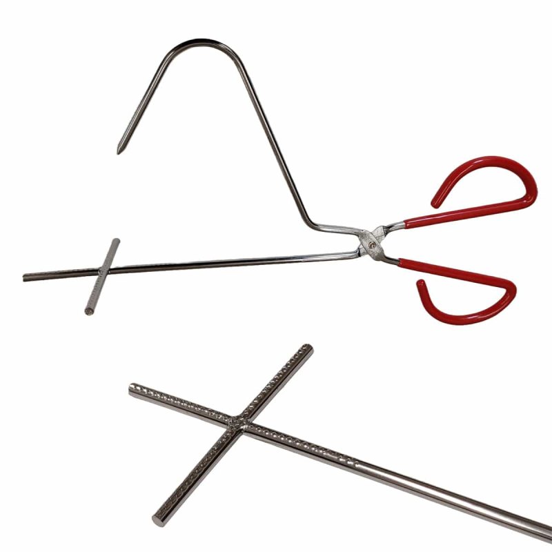 Flat Back Dipping Glazing Tongs Flat Back Dipping Glazing Tongs