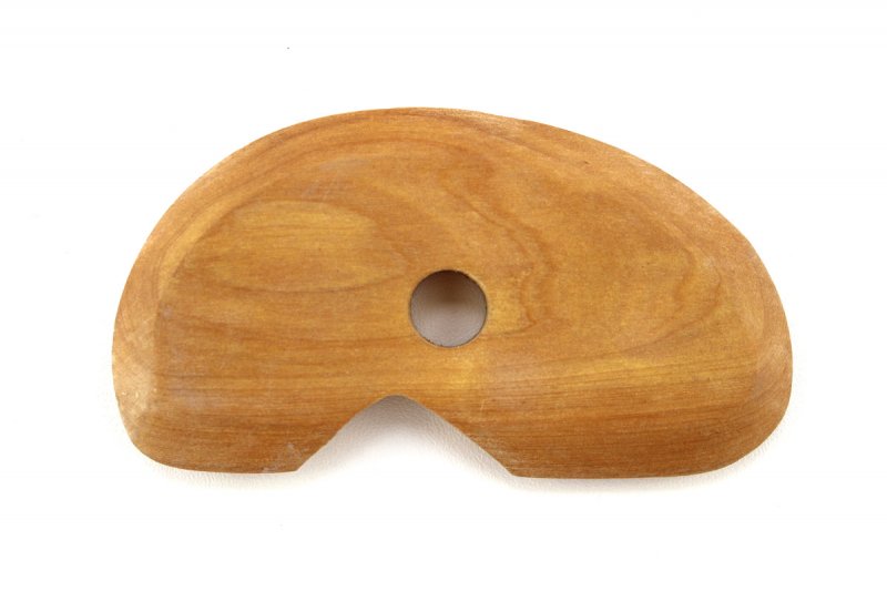 Box Wood Rib Small Half Moon With Notch Box Wood Rib Small Half Moon With Notch