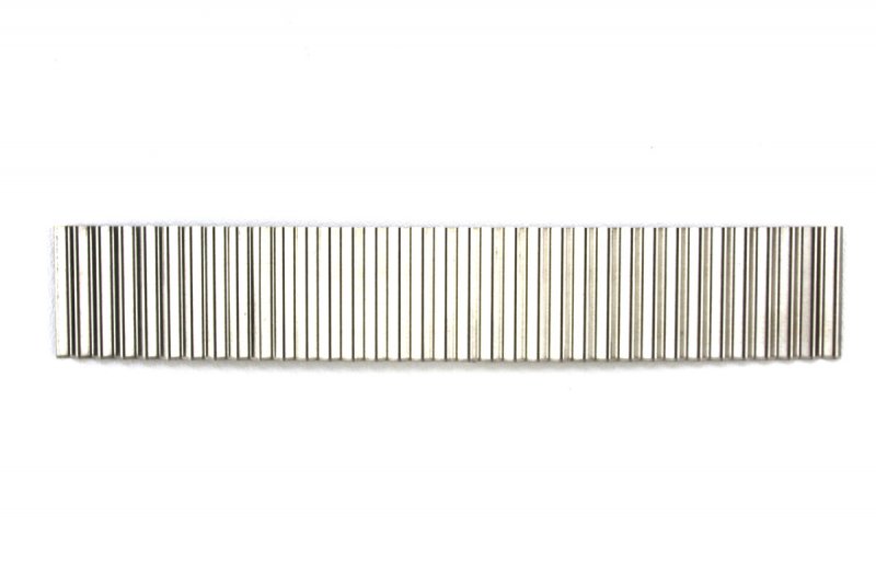 Small Corrugated Extra Flexible Aluminium Scraper Small Corrugated Extra Flexible Aluminium Scraper