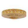 MKM Finger Roller Greek Key Spiral MKM Finger Roller Greek Key Spiral