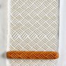 MKM Basketweave Wooden Hand Roller HR-23
