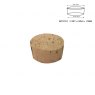 Natural Jar Cork Stopper Small 29mm