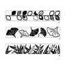 Xiem Texture Art Roller Mini Set B