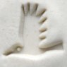 Medium Flying Bird MKM Stamp