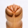 Small Debossed Flower MKM Stamp