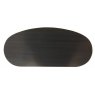 Steel Rounded Kidney Scraper Medium Flex