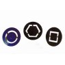 Gladstone Clay Extruder Set Of Three Hollow Dies G66