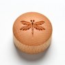 Curve Top Round Dragonfly MKM Stamp