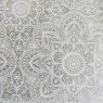 Mandala (Closed Center) Underglaze Transfer Sheet- White