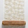 MKM Circles Upon Circles Wooden 12cm BIG Hand Roller BHR-28