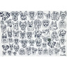 Dogs Underglaze Transfer Sheet Dogs Underglaze Transfer Sheet
