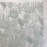 Cacti Underglaze Transfer Sheet Cacti Underglaze Transfer Sheet
