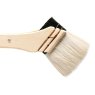 Angled Hake Pottery Brush 50mm
