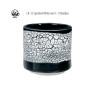 Speckled White Amaco Crawls Glaze