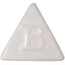 Shiny White Stoneware Glaze